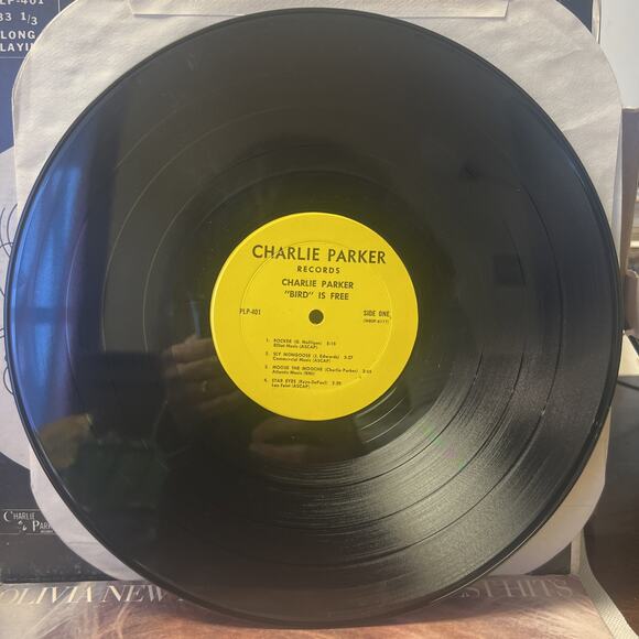 Charlie Parker “Bird Is Free” LP/Parker Records (NM) 1961 Jazz - Picture 7 of 10